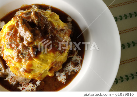 Omurice beef stew Omurice beef stew 61059810