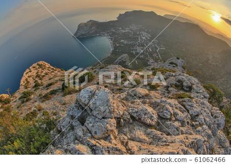 sunrise in the mountains Sokol. Noviy Svet, sunrise in the mountains Sokol. Noviy Svet, 61062466