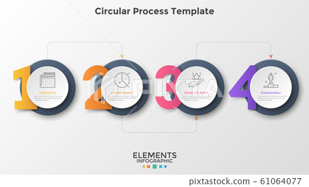 Modern Infographic Template 61064077