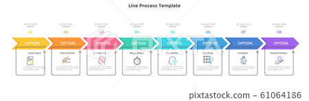Modern Infographic Template Modern Infographic Template 61064186