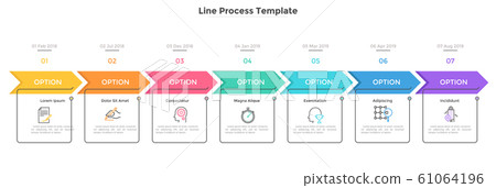 Modern Infographic Template Modern Infographic Template 61064196