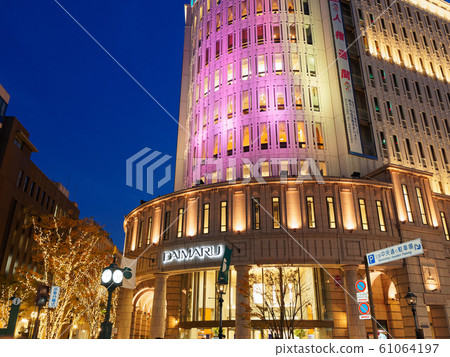 Kobe Motomachi December Lighted up Daimaru Kobe store Kobe Motomachi December Lighted up Daimaru Kobe store 61064197