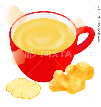 Ginger tea 61064743