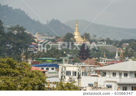 MYANMAR TACHILEIK CITY VIEW MYANMAR TACHILEIK CITY VIEW 61066347