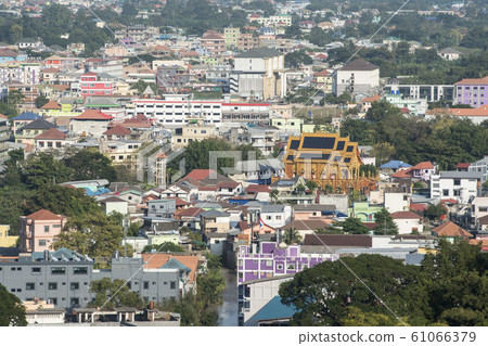 MYANMAR TACHILEIK CITY VIEW MYANMAR TACHILEIK CITY VIEW 61066379
