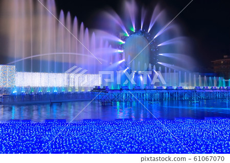[Tokyo] Yomiuri Land Fountain Show (Jewel illumination) 61067070