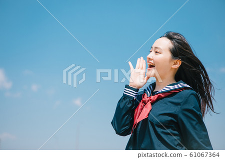 支持的高中生 支持的高中生 61067364