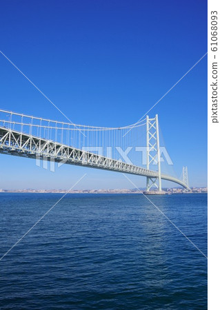 Akashi Kaikyo Bridge From Awaji Island Akashi Kaikyo Bridge From Awaji Island 61068093