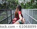 hand, nature, woman 61068899