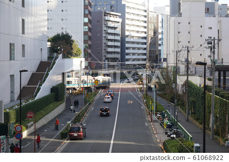 Route 414, Minami Shinjuku Odakyu Line crossing Route 414, Minami Shinjuku Odakyu Line crossing 61068922