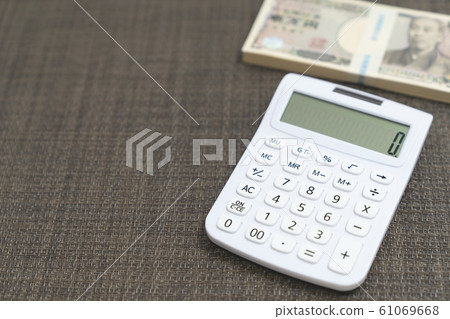 計算器錢計算圖像 61069668
