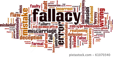 Fallacy word cloud 61070340