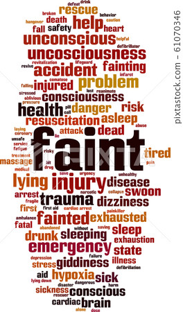 Faint  word cloud 61070346