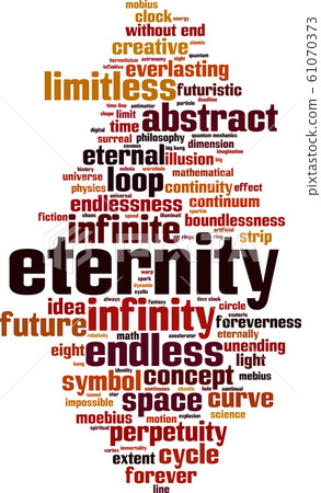 Eternity word cloud 61070373