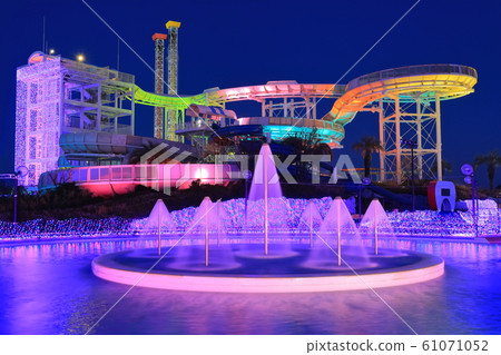 [Tokyo] Yomiuri Land Giant Sky River (Jewel illumination) 61071052