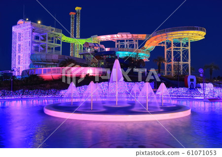 [Tokyo] Yomiuri Land Giant Sky River (Jewel illumination) 61071053