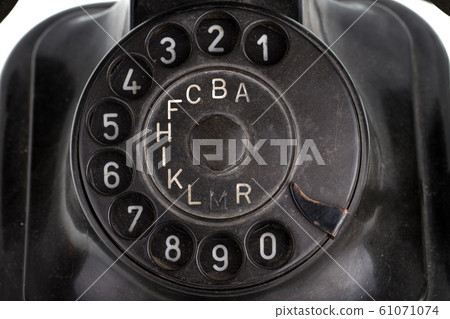 Old Retro telephone 61071074