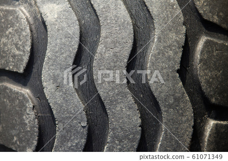 Pattern of old tires Pattern of old tires 61071349