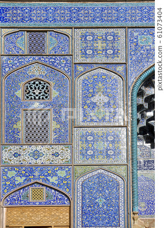 伊斯法罕·伊瑪目廣場（Masjede Sheikh Rotufoller）的瓷磚作品 61073404