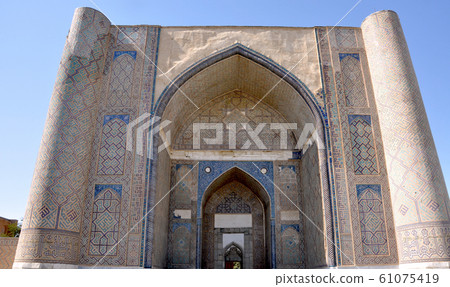 Main gates of Uzbekistan, Samarkand, Bibi Hanum Mosque 61075419