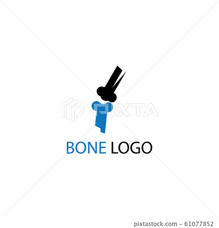 human skeleton icon and symbol vector illustration 61077852