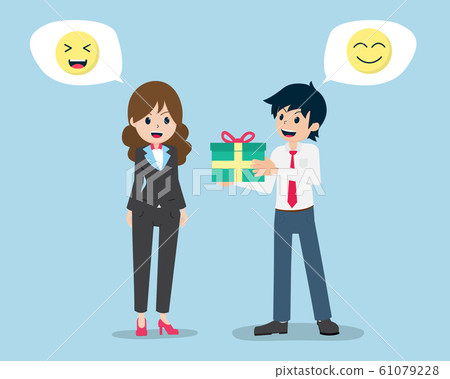 Salary Man Give a gift to customers to Salary Man Give a gift to customers to 61079228