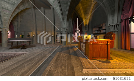 Monastery - Stock Illustration [61081631] - PIXTA