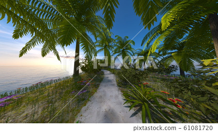 Isolated island 61081720
