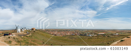 Don Quixote Windmills in Consuegra 61083149