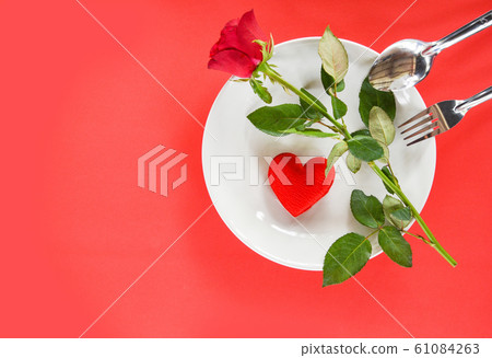 Valentines dinner romantic love food and love Valentines dinner romantic love food and love 61084263