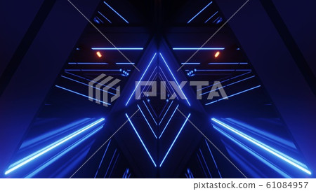abstract dark glowing triangle graphic design... - Stock Illustration ...