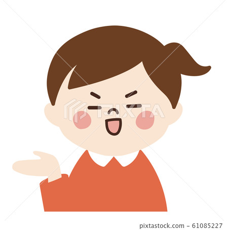 Girl (Face, introduction pose ①, left) 61085227