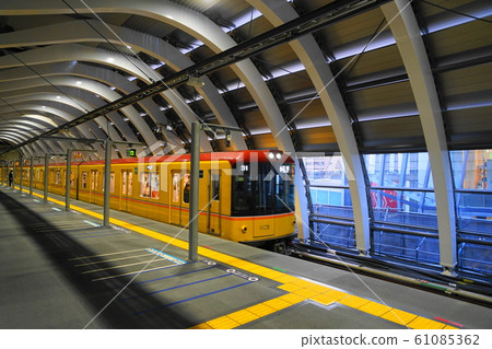 January Shibuya 278 Tokyo Metro Ginza Line Stock Photo