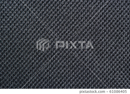 Black fabric background 61086405