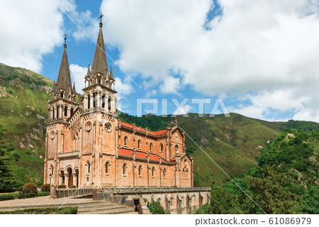 Church of Covadonga, Picos de Europa Church of Covadonga, Picos de Europa 61086979