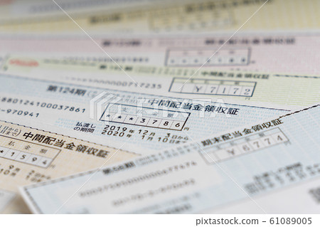 股票股利收據 股票股利收據 61089005