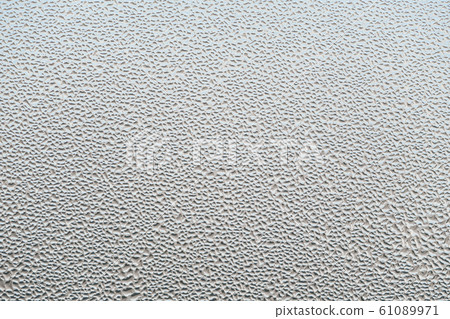wet window glass surface background 61089971