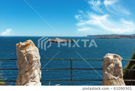 lighthouse on the peninsula in Santander 61090301