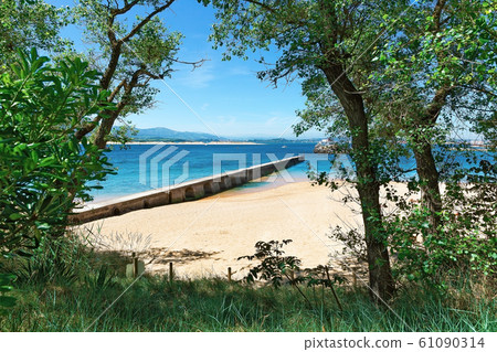 views of the peninsula in Santander 61090314