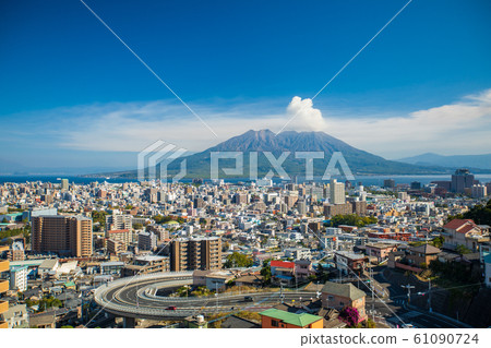 Sakurajima overlooking Murahara 61090724