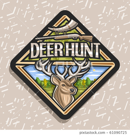 Vector logo for Deer Hunt 61090725