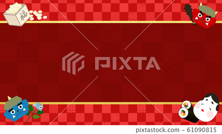 背景-Setsubun-Bean播種 背景-Setsubun-Bean播種 61090815