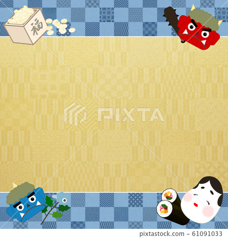 Background-Setsubun-Bean sowing 61091033