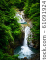 Fresh green seaweed kettle Five steps of waterfall Fresh green seaweed kettle Five steps of waterfall 61091924