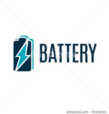 Vector logo of electric battery, charge and power Vector logo of electric battery, charge and power 61092928