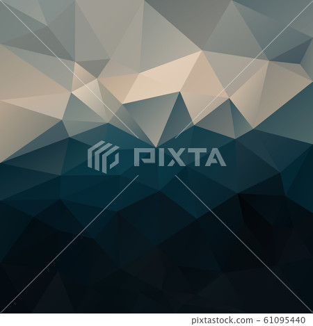 vector abstract irregular polygon background blue 61095440