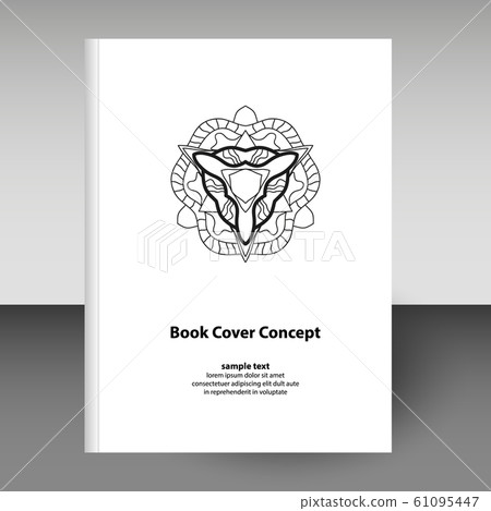 vector cover of diary or notebook hardcover  61095447