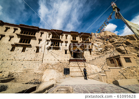 Leh Palace the monastery in center of Leh city in Jammu India Leh Palace the monastery in center of Leh city in Jammu India 61095628