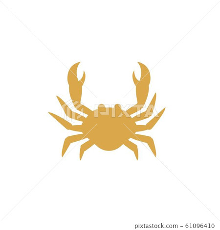 Crab vector icon illustration 61096410