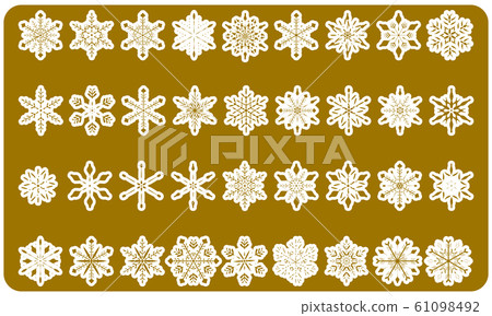 Snowflake gold Snowflake gold 61098492